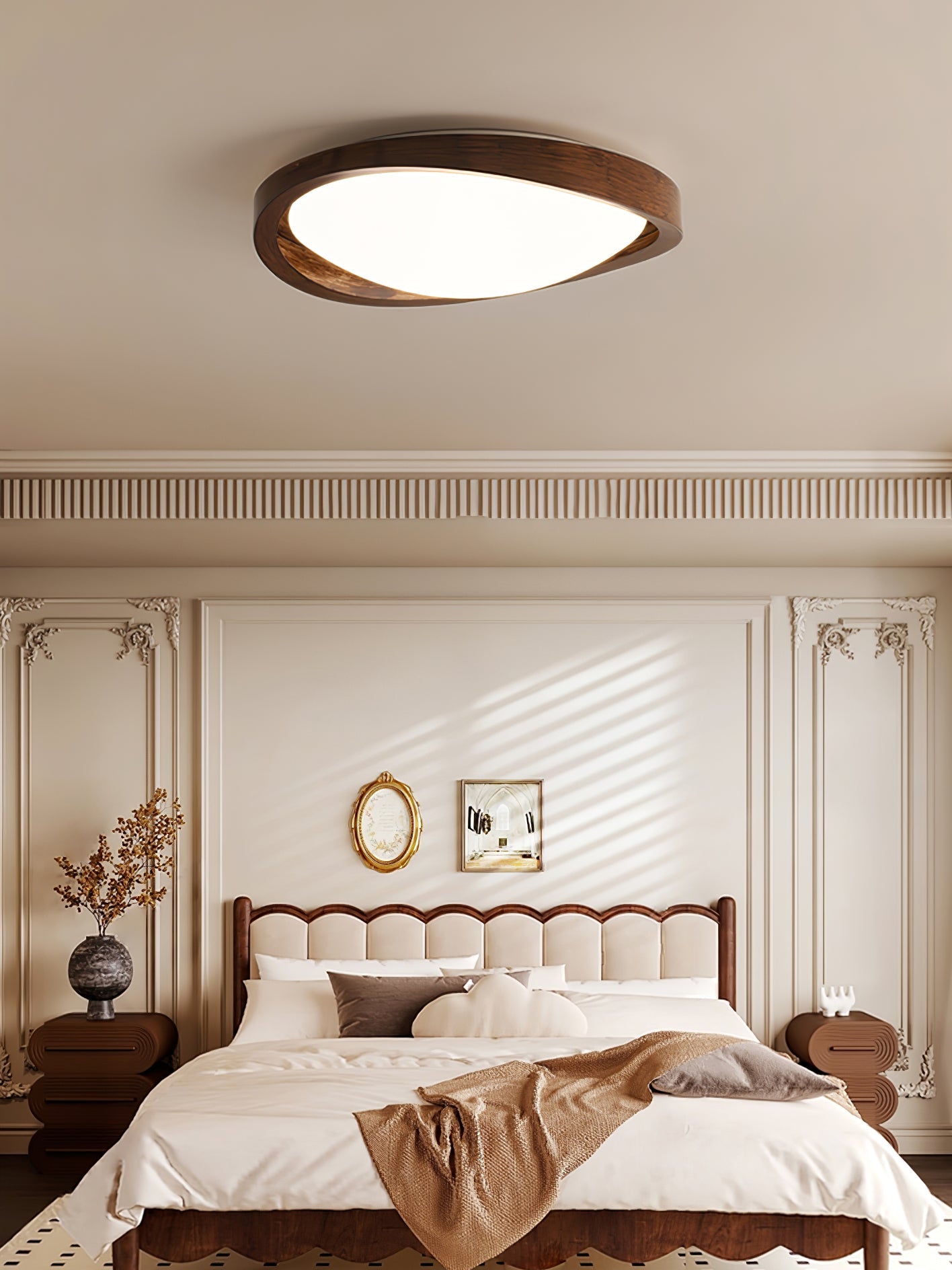 Curved Edge Ceiling Lights for Modern Interiors