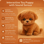 Interactive Plush Dog Toy Realistic Walking Barking Electronic Pet - Image 6