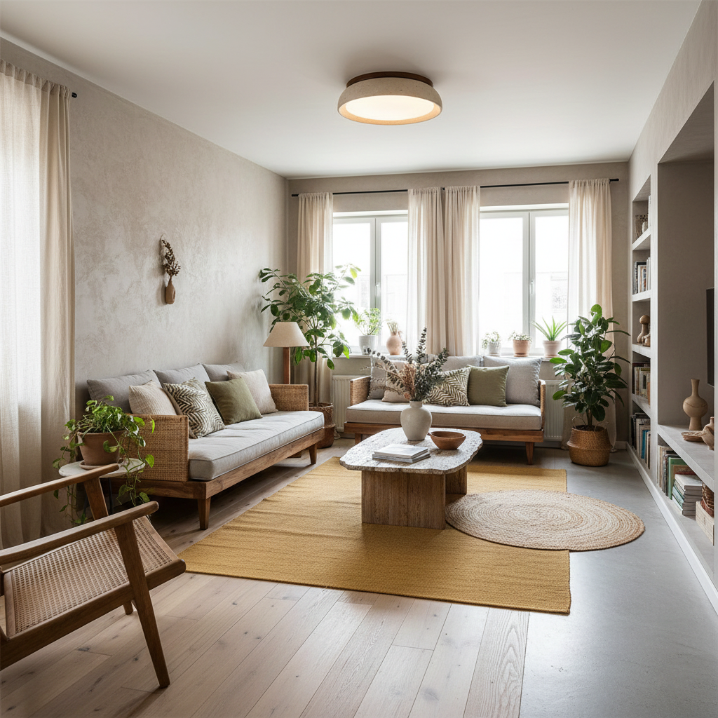 Elegant Round LED Ceiling Lights for Modern Interiors