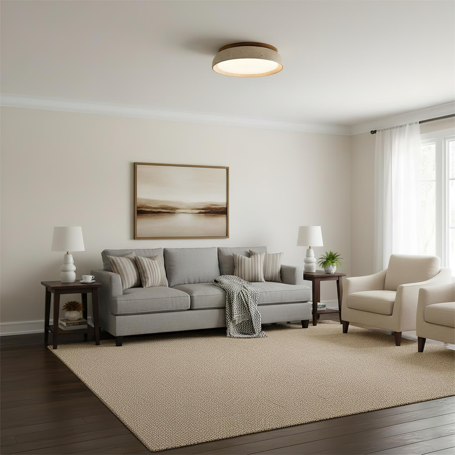 Elegant Round LED Ceiling Lights for Modern Interiors