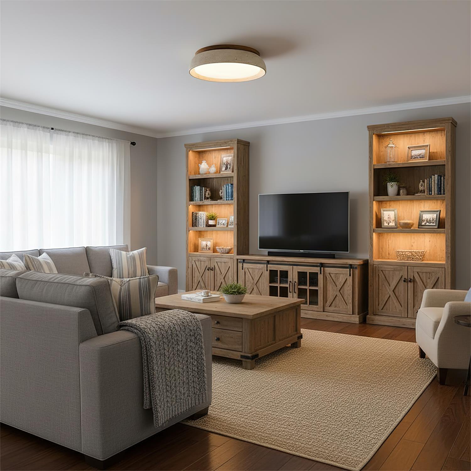 Elegant Round LED Ceiling Lights for Modern Interiors