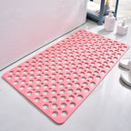 Hygienic PVC Shower Mat with Drainage Design