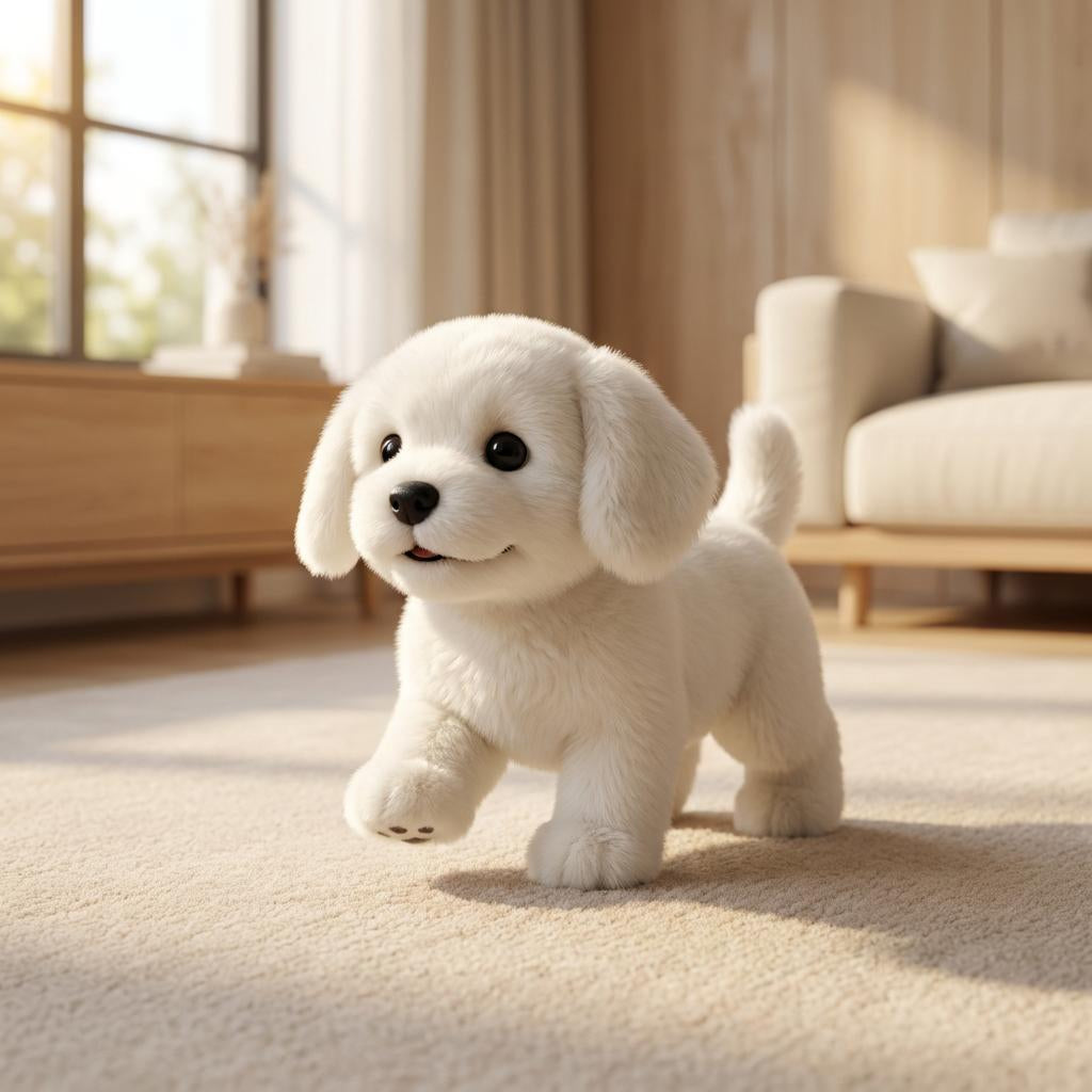 Interactive Plush Dog Toy Walking Barking - Image 6