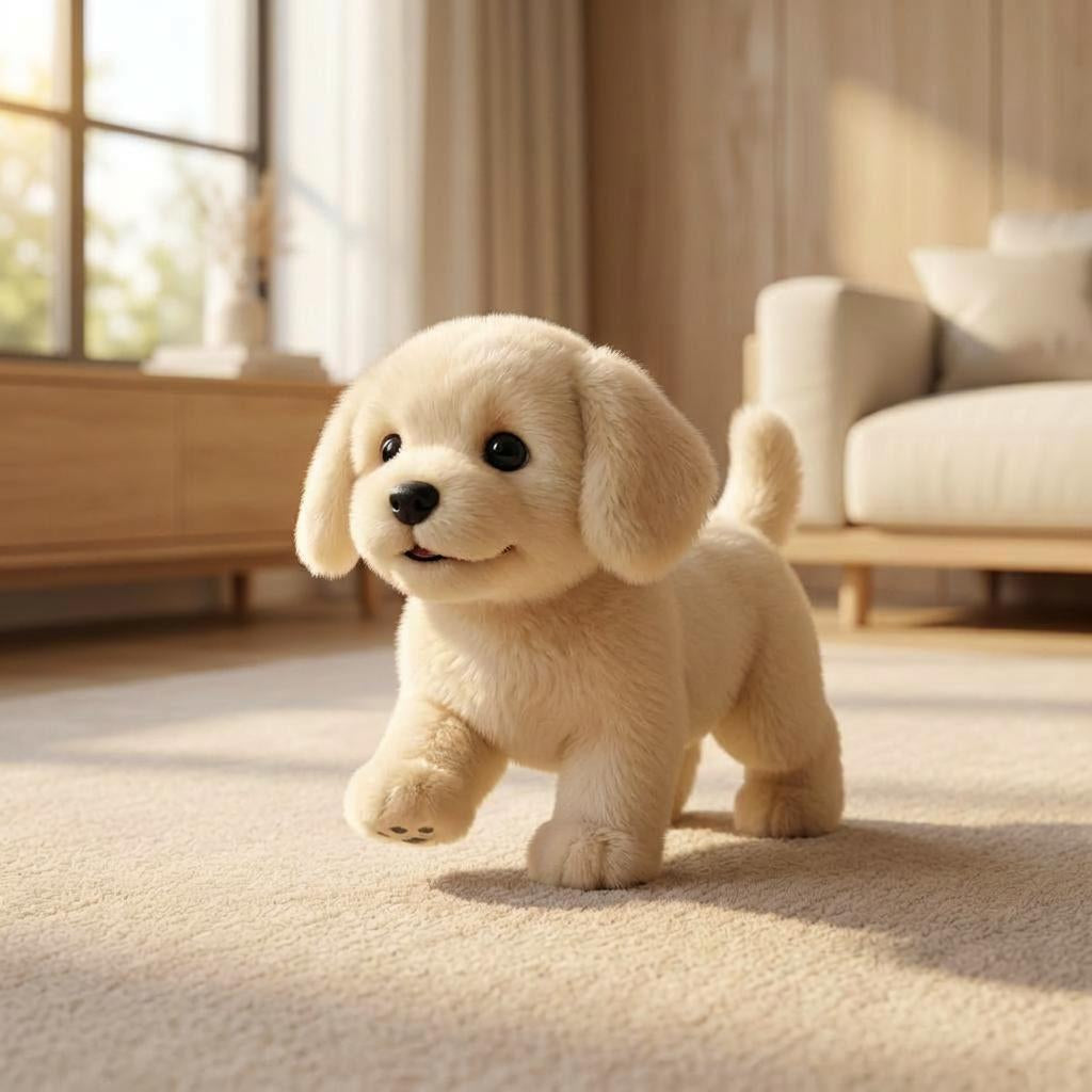Interactive Plush Dog Toy Walking Barking - Image 7