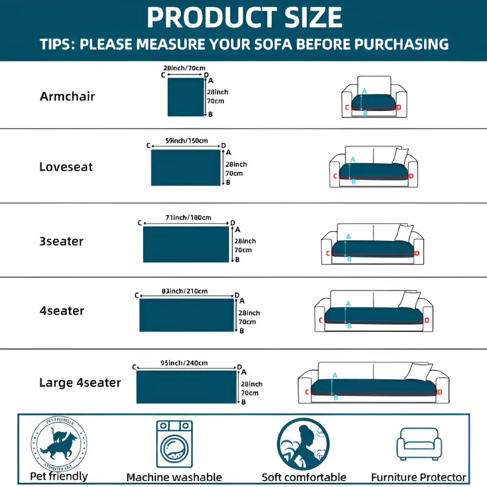 Dog Couch Cover Non Slip - Image 37