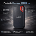 Portable External SSD Drive Shockproof USB-C High Speed Storage - Image 5