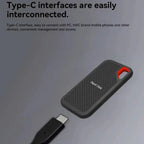 Portable External SSD Drive Shockproof USB-C High Speed Storage - Image 3