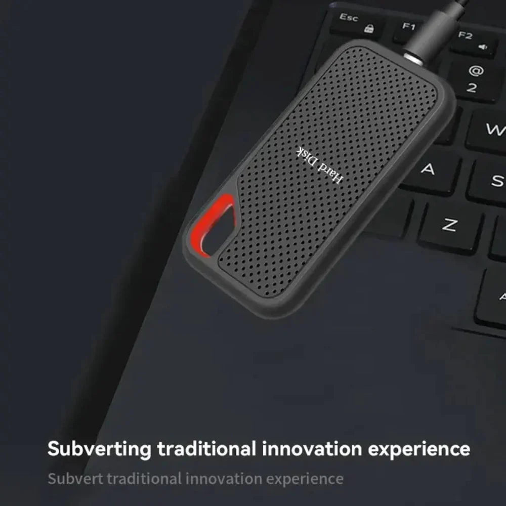Portable External SSD Drive Shockproof USB-C High Speed Storage - Image 2