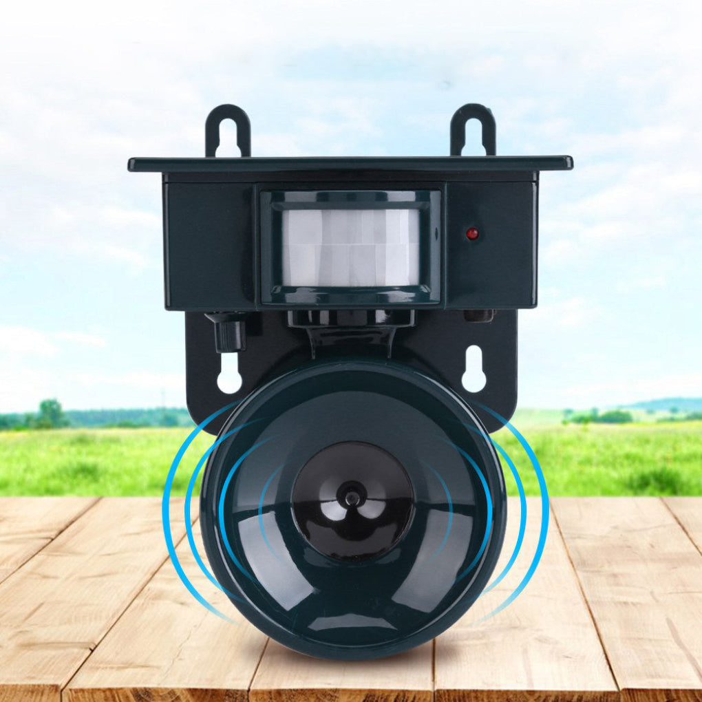 Smart Solar Bird Repeller Motion-Activated Outdoor Deterrent