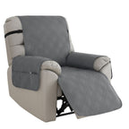 Protective Recliner Slipcover Quilted Comfort with Side Pocket
