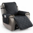 Protective Recliner Slipcover Quilted Comfort with Side Pocket