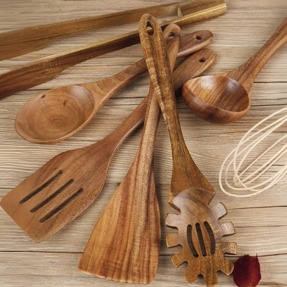 Durable Kitchen Utensils Set Complete 7‑Piece Collection for Chefs