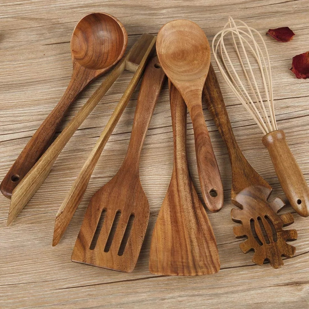 Durable Kitchen Utensils Set Complete 7‑Piece Collection for Chefs