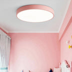 Minimalist Round LED Ceiling Light Modern Flush Mount Design