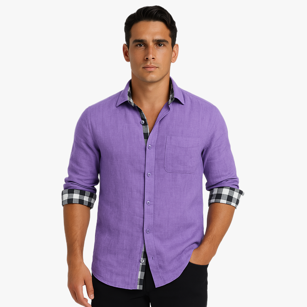 Stylish Casual Men's Dress Shirt for All Occasions