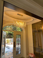 Branch Style Crystal Ceiling Light Decorative Indoor Lighting Fixture