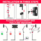 Red Light Therapy Lamp Infrared 660nm 850nm Full Body Stand - Image 9