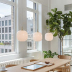 Radihous: Moderne Skandinavische Opalglas-Pendelleuchte – für Wohnzimmer & Esszimmer - Image 10