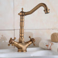 RetroFlow: Vintage Waschtischarmatur im Antik-Design – Stilvolle Wasserhahn für nostalgische Badezimmer - Image 10