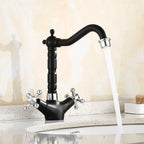 RetroFlow: Vintage Waschtischarmatur im Antik-Design – Stilvolle Wasserhahn für nostalgische Badezimmer - Image 12