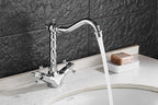 RetroFlow: Vintage Waschtischarmatur im Antik-Design – Stilvolle Wasserhahn für nostalgische Badezimmer - Image 4