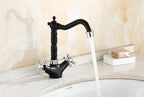RetroFlow: Vintage Waschtischarmatur im Antik-Design – Stilvolle Wasserhahn für nostalgische Badezimmer - Image 8