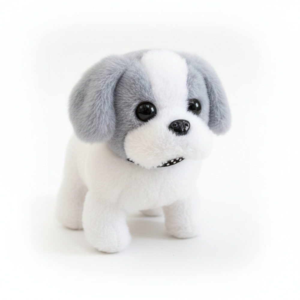 Robot Dog Toy Interactive Walking Barking Plush Puppy Kids - Image 3