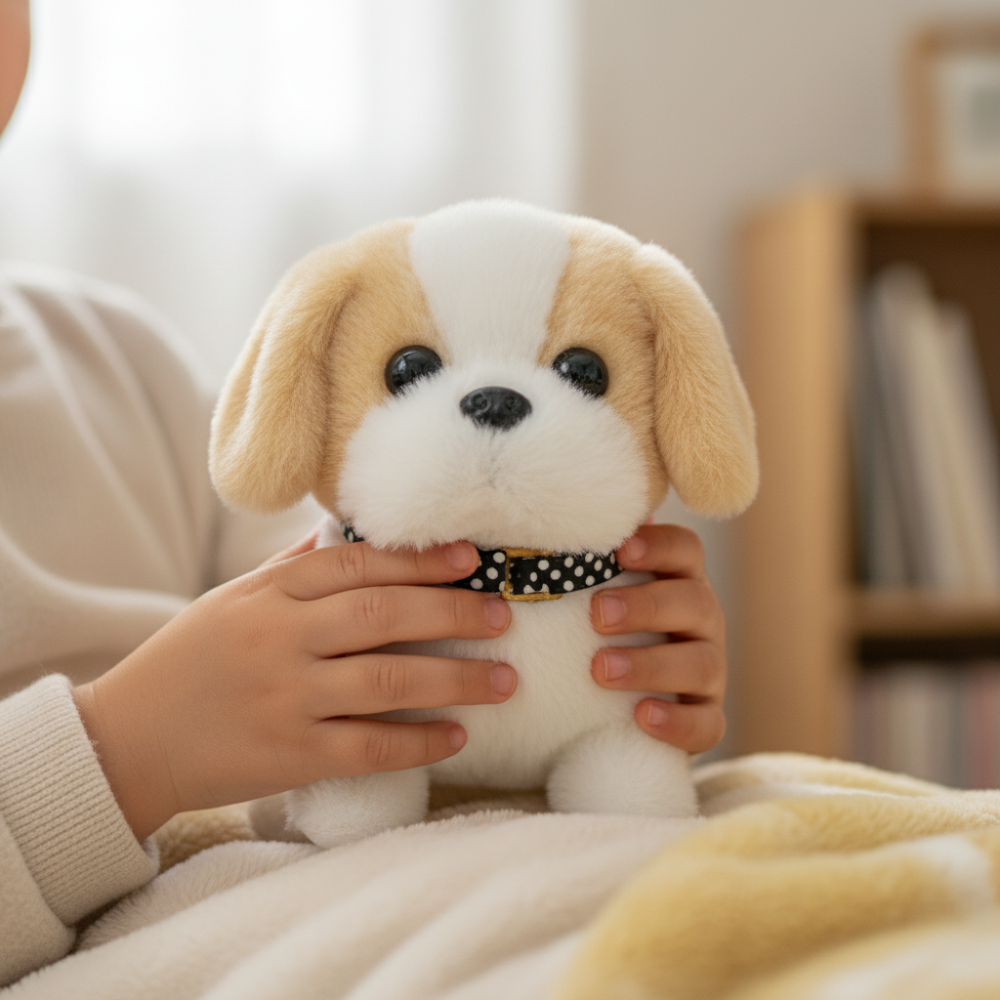 Robot Dog Toy Interactive Walking Barking Plush Puppy Kids - Image 6