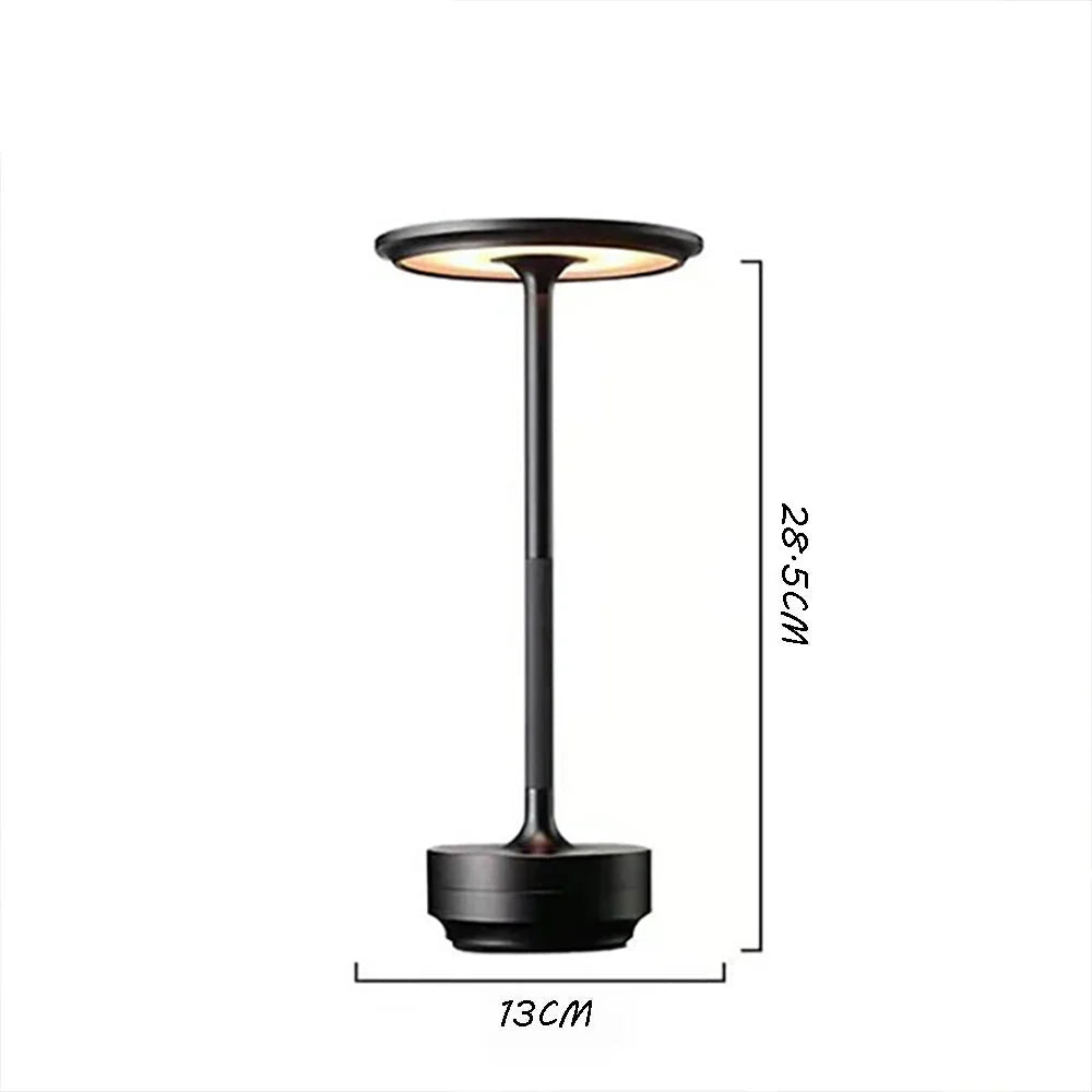 Rechargeable Table Lamp Cordless Dimmable LED Touch Bedside Light - Image 10