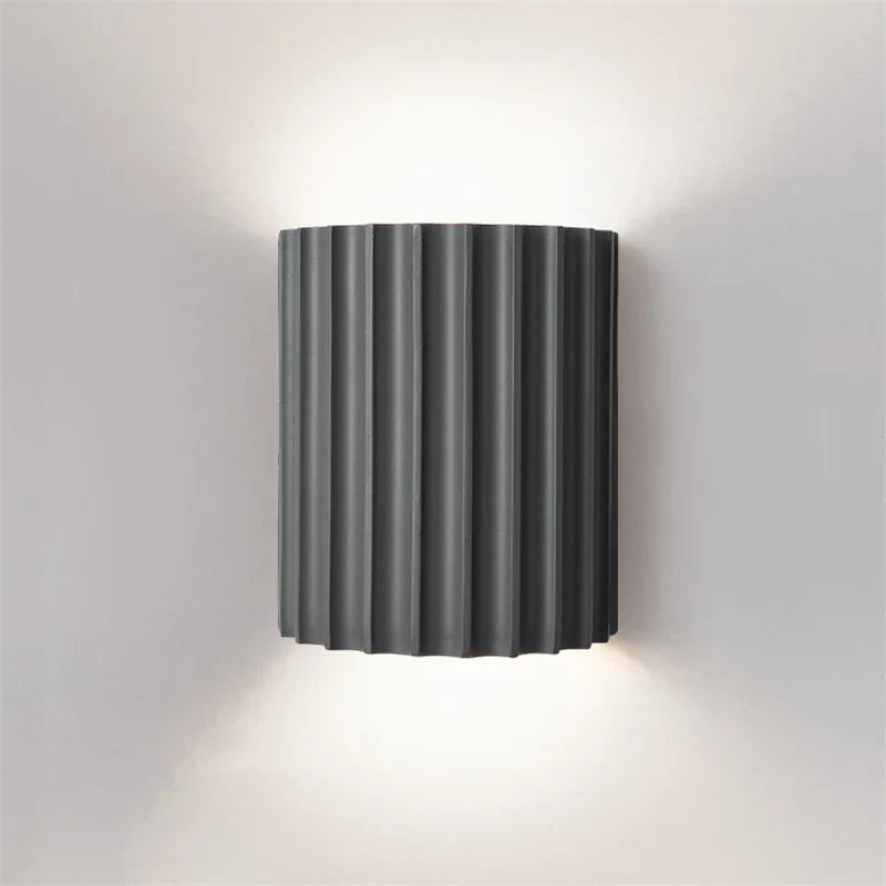 Modern Wall Sconce Nordic Resin Indoor Wall Light Ambient Bedroom Lamp - Image 9