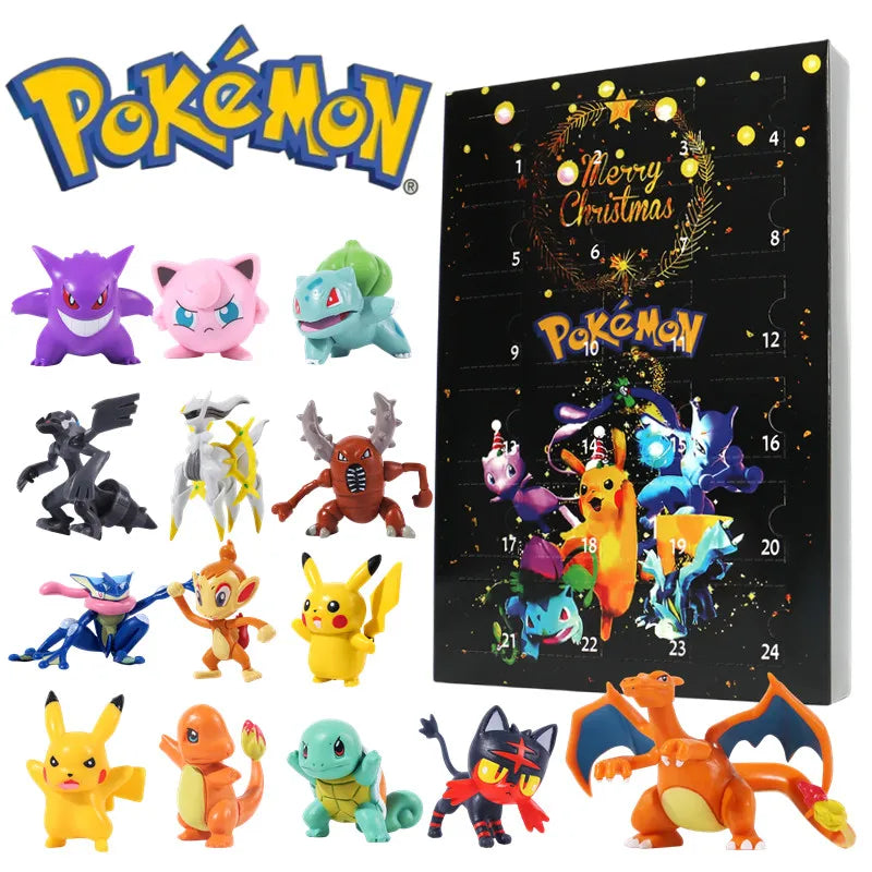 24 Piece Advent Calendar 2026 Collectible Mini Figures - Image 4