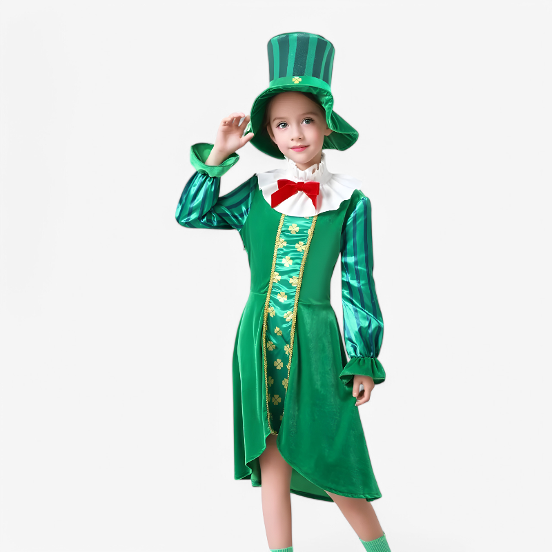 3 Piece Kids Leprechaun Costume Set - Image 6