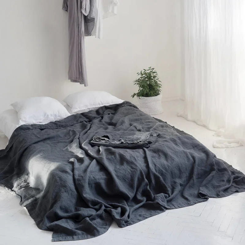 Skorter | BedBreeze | Linen Bed Sheet - Image 3