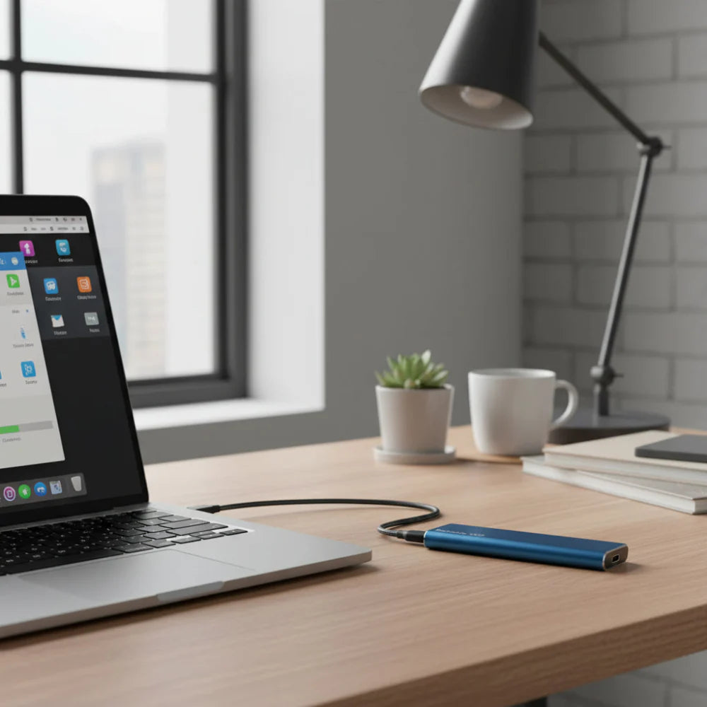Portable SSD External Hard Drive USB 3.2 Fast Backup Storage - Image 3