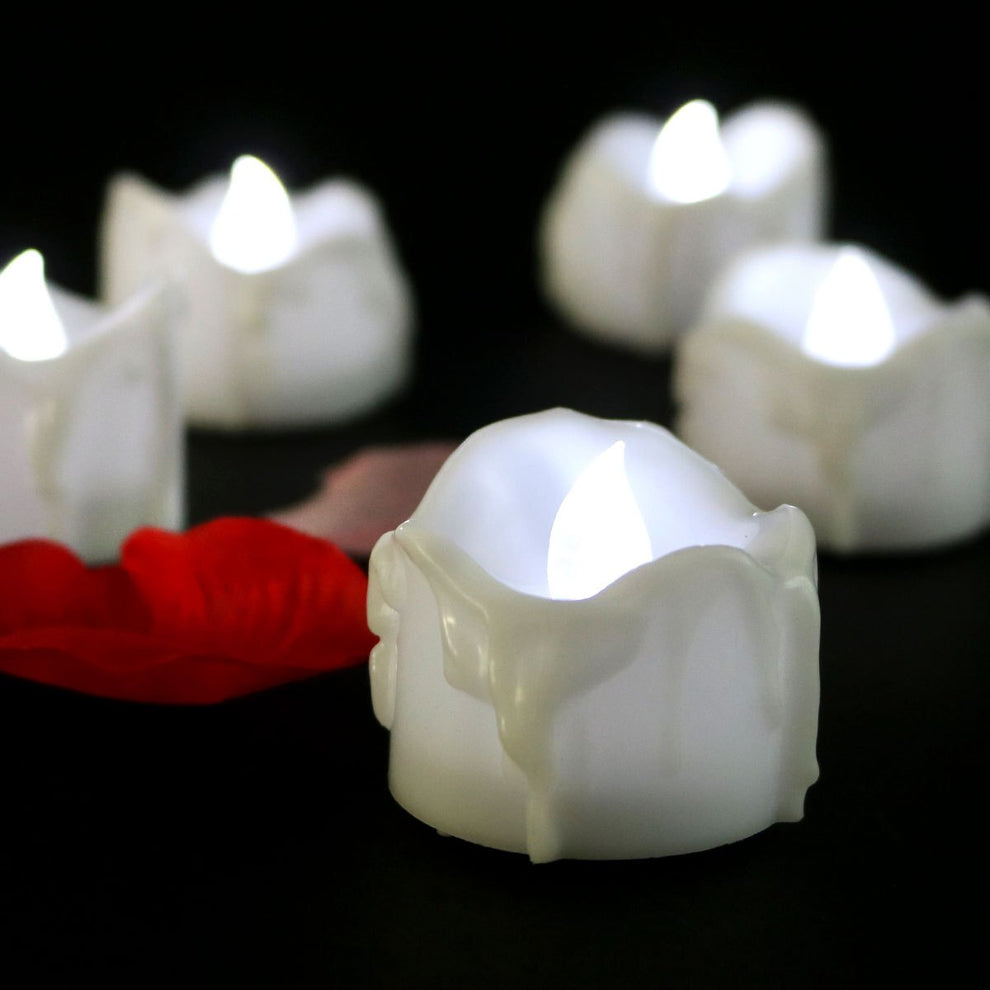 Modern Flickering Indoor Flameless Candles for Home Lighting