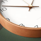 Scandinavian Style Wall Clock with Easy-Read Dial