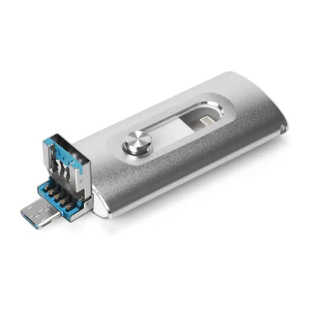 USB Flash Drive 4 in 1 OTG USB 3.0 Portable Storage Phone Computer - Image 3