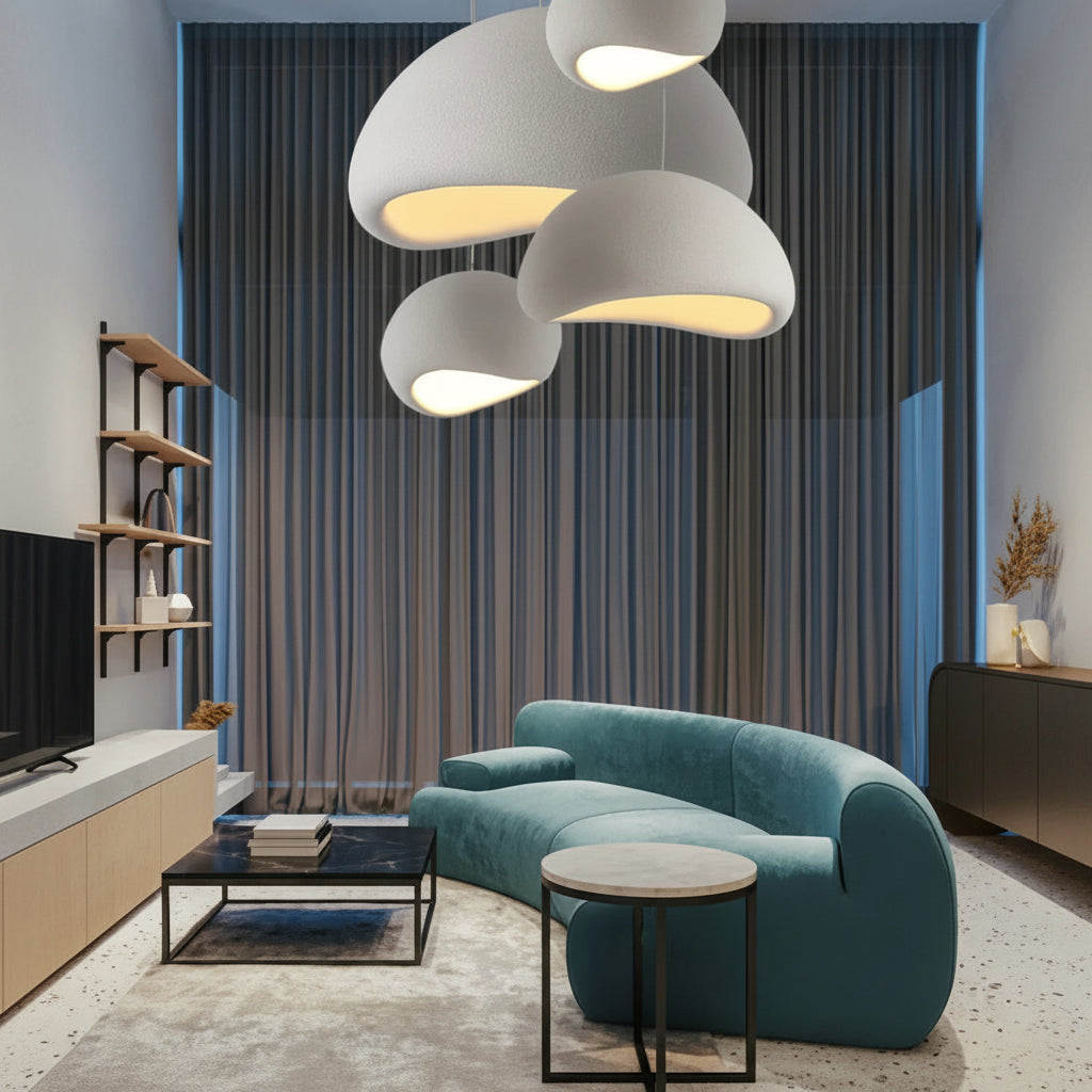 Delora - Wabi Sabi Mushroom Pendant Light - Image 4