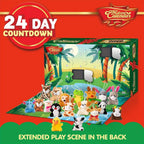 24 Piece Mini Plush Stuffed Animal Advent Calendar - Image 4