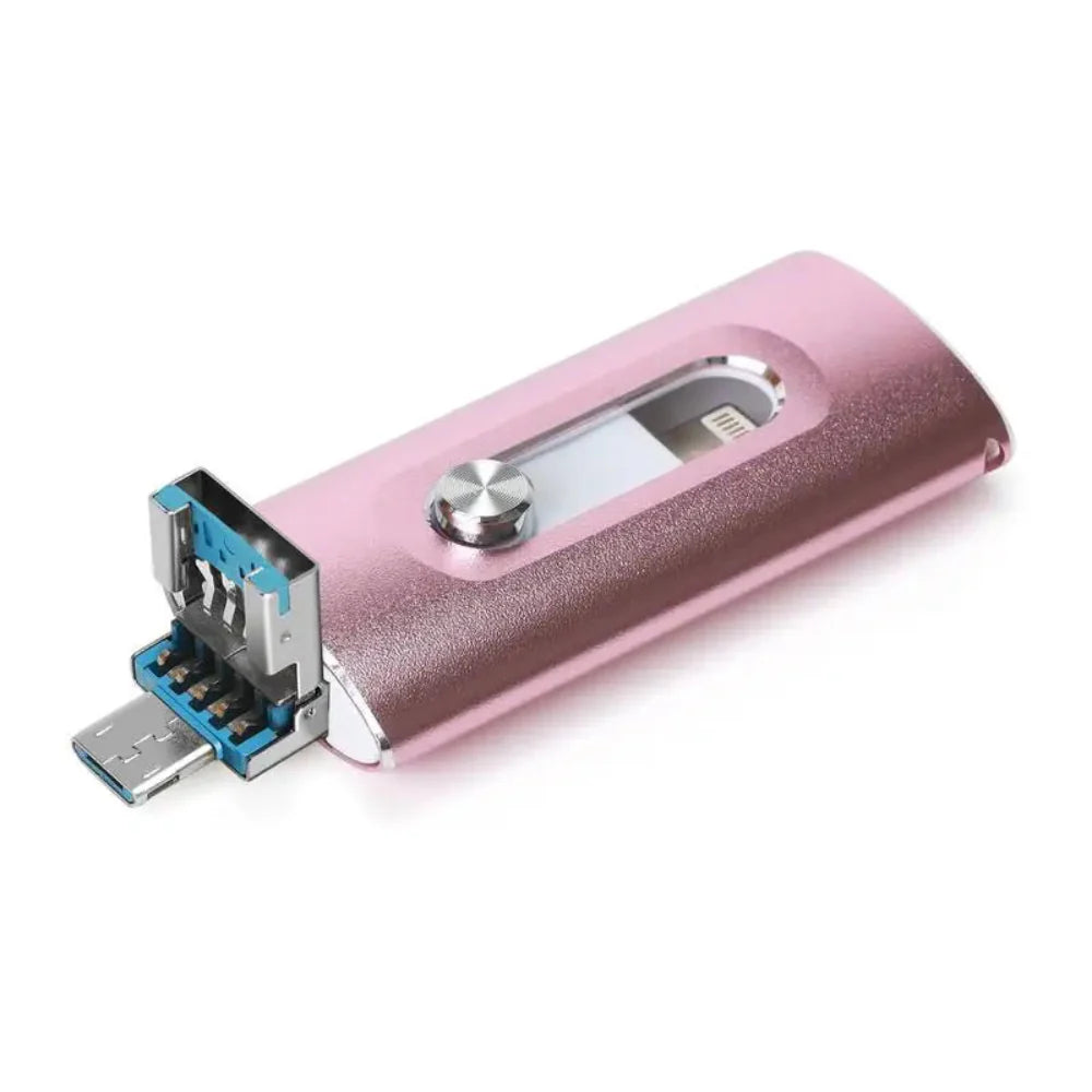USB Flash Drive 4 in 1 OTG USB 3.0 Portable Storage Phone Computer - Image 2