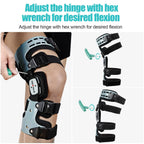 Adjustable Knee Support Brace for Medial & Lateral Stability