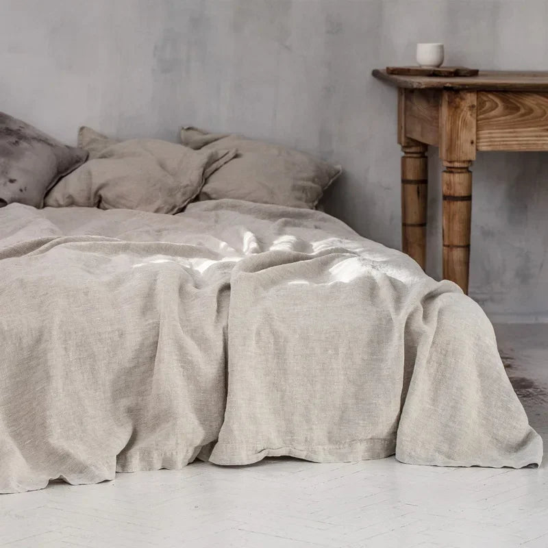 Skorter | BedBreeze | Linen Bed Sheet