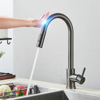 Touch Control Kitchen Tap Pull-Out Spout for Easy Use