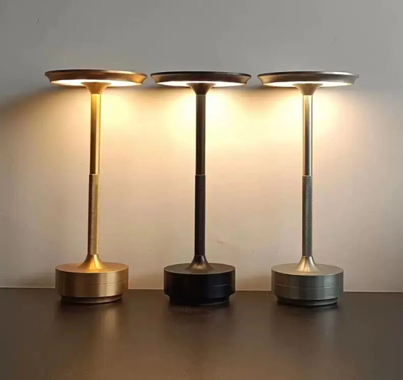 Rechargeable Table Lamp Cordless Dimmable LED Touch Bedside Light - Image 2