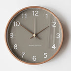 Scandinavian Style Wall Clock with Easy-Read Dial