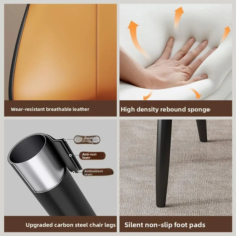 Arvello - Comfortabele Eetkamerstoel Met Rugleuning - Image 10