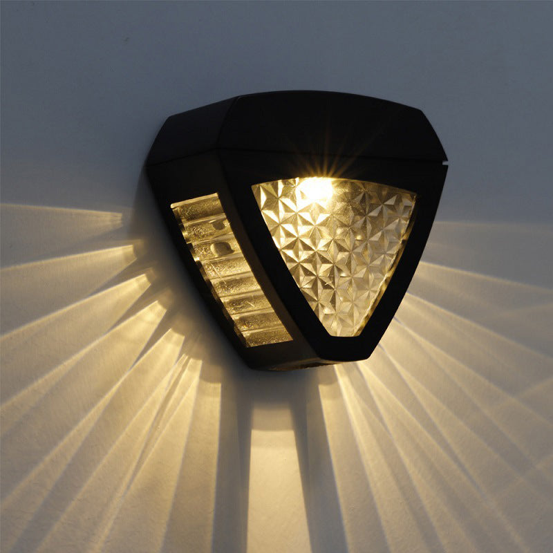 Egyptian Inspired Solar Wall Lamp
