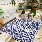 Outdoor Rug Reversible Waterproof Patio Mat Weatherproof Easy Clean - Image 10