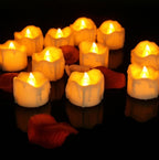 Modern Flickering Indoor Flameless Candles for Home Lighting