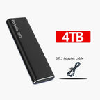 Portable External SSD High-Speed Compact Storage Drive